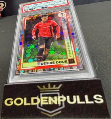 Desire Doue 2022 Topps Merlin Chrome Vintage Refractor