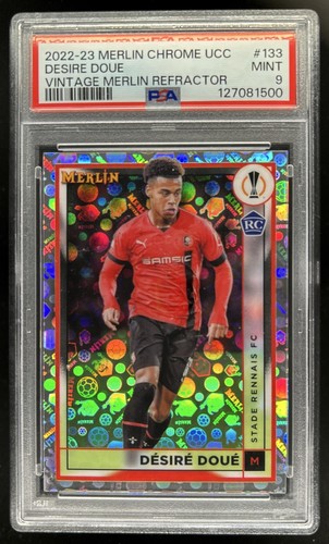 Desire Doue 2023 Topps Merlin Chrome Vintage Refractor