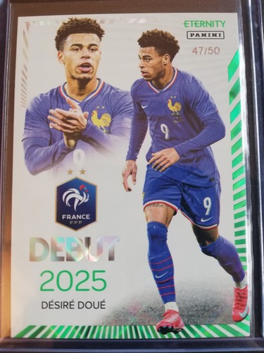 Desire Doue 2025 Panini Eternity Bleus Green /50 /50