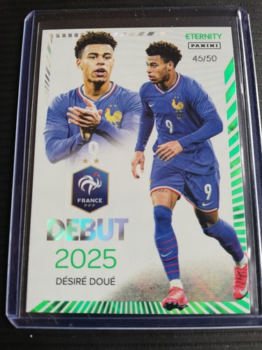 Desire Doue 2025 Panini Eternity Bleus Green /50 /50
