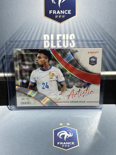 Desire Doue 2025 Panini Eternity Bleus Red /10 /10