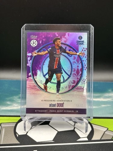 Desire Doue 2025 Topps PSG Champions d'Europe /50