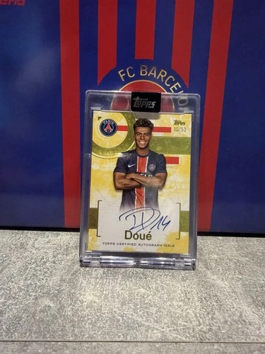 Desire Doue 2024 Topps PSG Exhibition /50