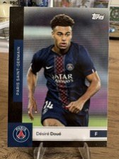 Desire Doue 2025 Topps PSG Team Set /99