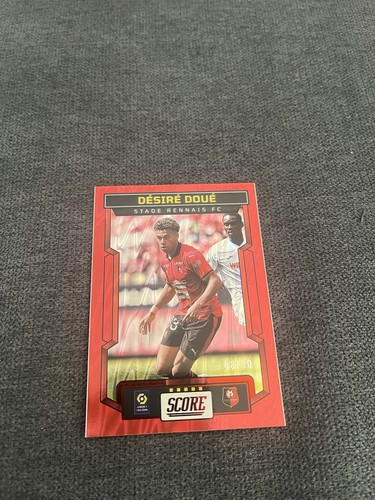 Desire Doue 2023 Panini Score Red Swirl /30