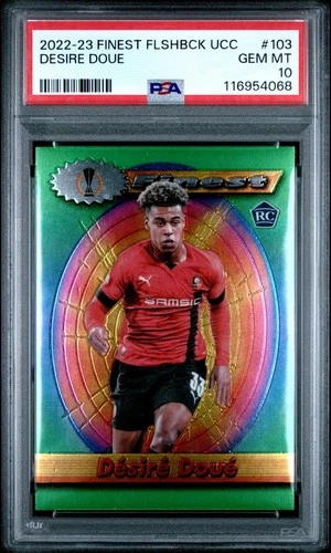 Desire Doue 2023 Topps Finest UEFA /3