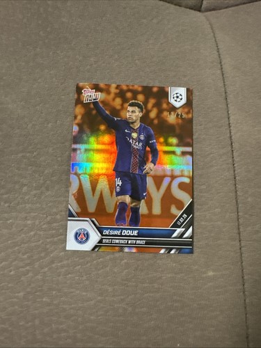 Desire Doue 2026 Topps Now Orange /25