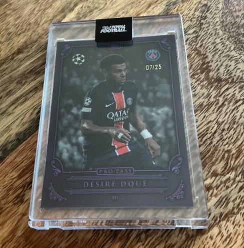 Desire Doue 2025 Topps Total Football /25