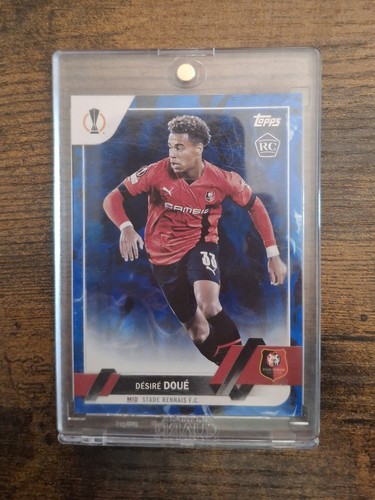Desire Doue 2023 Topps UEFA Champions League Blue /125