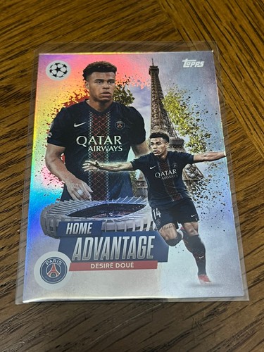 Desire Doue 2025 Topps UEFA Home Pitch Advantage