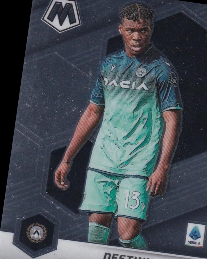 Destiny Udogie 2021 Panini Mosaic Serie A