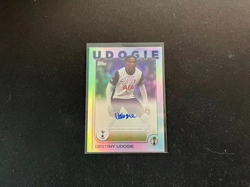 Destiny Udogie 2024 Topps UEFA Club Soccer Silver