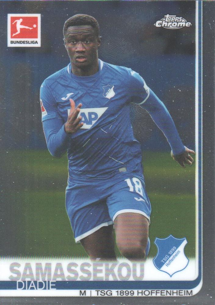 Diadie Samassékou 2019 Topps Chrome Bundesliga 32