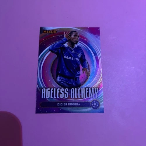 Didier Drogba 2025 Topps Merlin Chrome