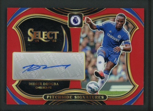 Didier Drogba 2024 Panini Select Premier League Red