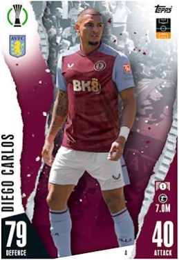 Diego Carlos 2023 Topps Match Attax UEFA Club Competitions