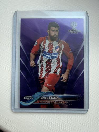 Diego Costa 2017 Topps Chrome Purple Refractor /250