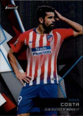 Diego Costa 2018 Topps Finest UEFA 89