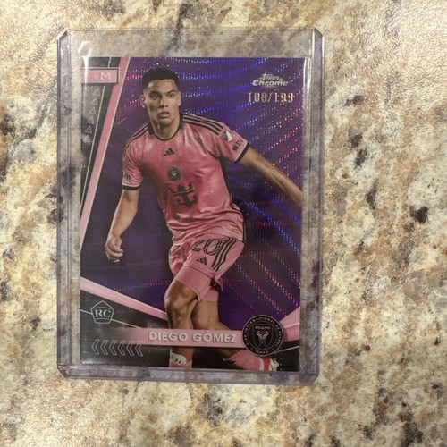 Diego Gómez 2024 Topps Cromo MLS Purple Wave /199