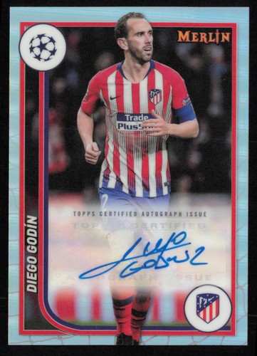 Diego Godin 2024 Topps Merlin Chrome