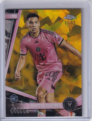 Diego Gomez 2024 Topps Chrome Gold /50