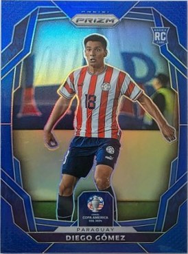 Diego Gomez 2024 Panini Prizm Copa America Blue /110