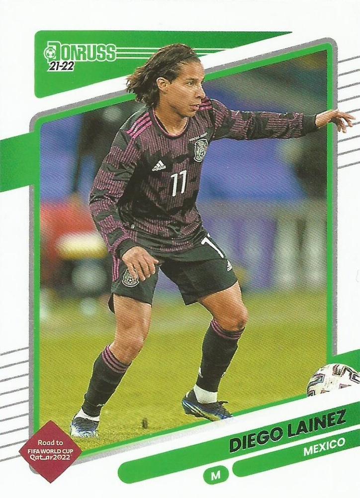Diego Lainez 2021 Panini Donruss Soccer 86