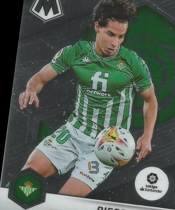 Diego Lainez 2021 Panini Mosaic La Liga