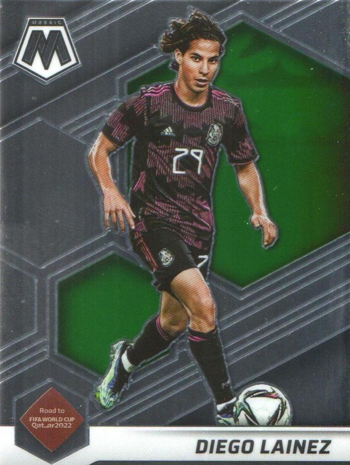 Diego Lainez 2021 Panini Mosaic Road to FIFA World Cup