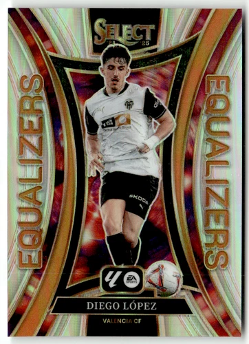 Diego Lopez 2024 Panini Select Silver Prizm