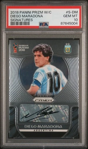Diego Maradona 2018 Panini Prizm