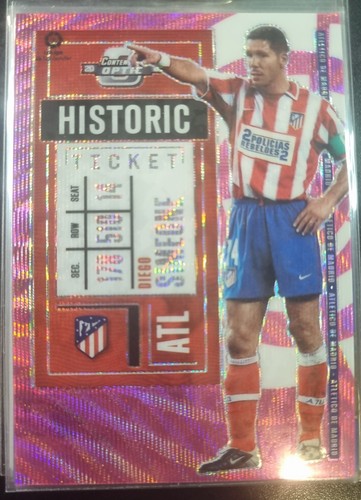Diego Simeone 2020 Panini Chronicles Pink Optic /19