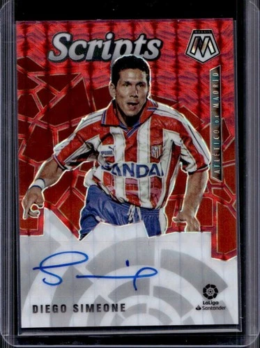 Diego Simeone 2020 Panini Mosaic Red
