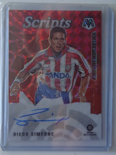 Diego Simeone 2021 Panini Mosaic Red Prizm