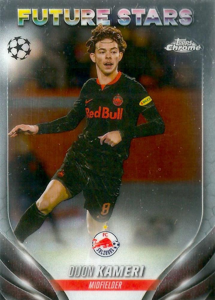 Dijon Kameri 2023 Topps Chrome UEFA Club Competitions