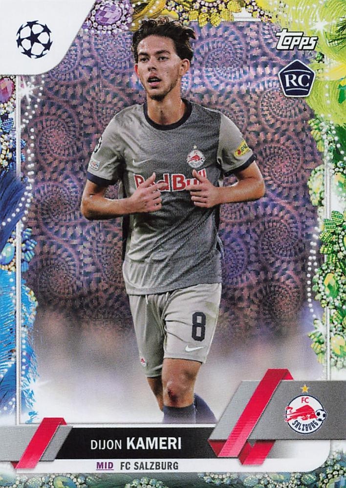 Dijon Kameri 2022 Topps UEFA Club Competitions Carnaval Edition