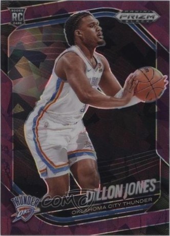 Dillon Jones 2024 Panini Prizm Purple Ice Prizm 16/149