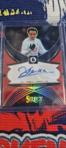 Dimitar Berbatov 2024 Panini Select Prizm