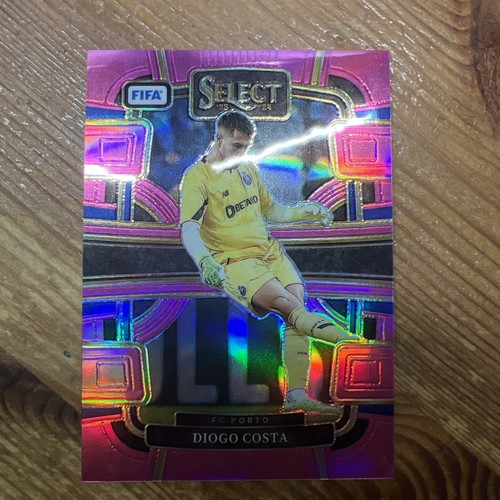 Diogo Costa 2023 Panini Select FIFA Terrace Pink /75