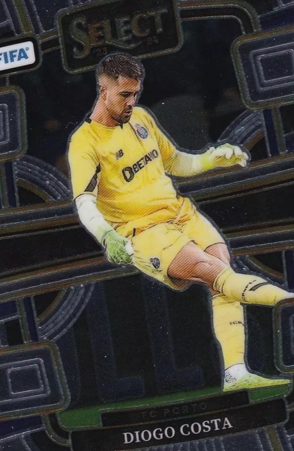 Diogo Costa 2023 Panini Select Set FIFA - Terrace - Peacock