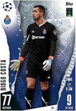 Diogo Costa 2023 Topps Match Attax UEFA Club Competitions