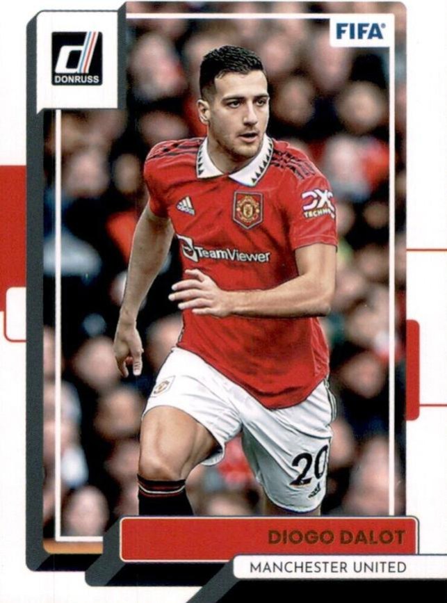 Diogo Dalot 2022 Panini Donruss Soccer 16