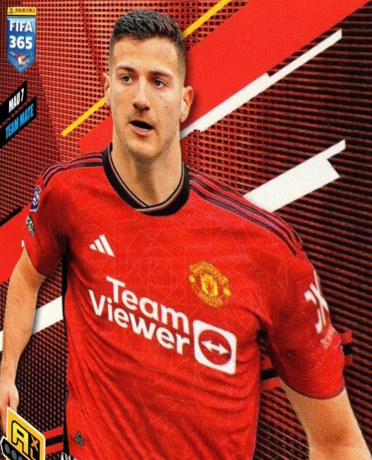 Diogo Dalot 2024 Panini Adrenalyn XL FIFA 365