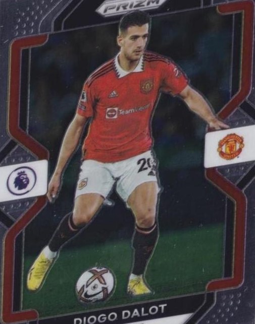 Diogo Dalot 2022 Panini Prizm Premier League 83