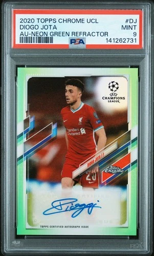 Diogo Jota 2020 Topps Chrome 57/99