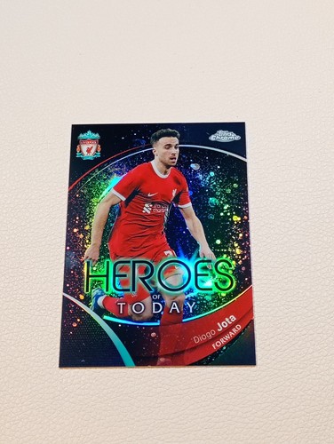 Diogo Jota 2023 Topps Chrome Black Refractor /10