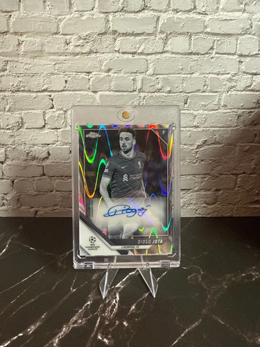 Diogo Jota 2021 Topps Chrome RayWave