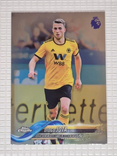 Diogo Jota 2018 Topps Chrome Refractor