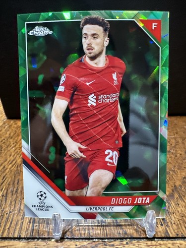 Diogo Jota 2021 Topps Chrome Sapphire Green /75