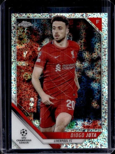 Diogo Jota 2021 Topps Chrome Speckle Refractor